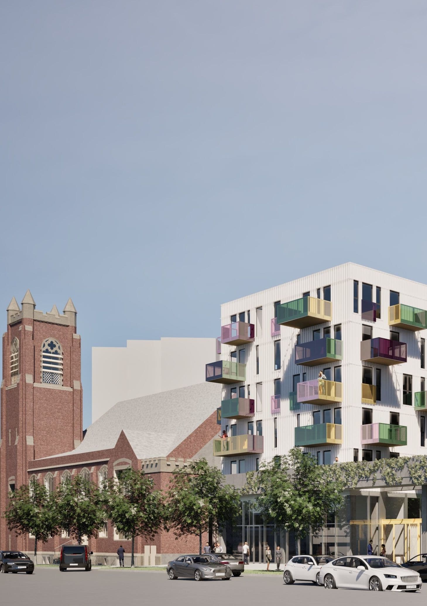 Turning a Victoria church into rental housing, arts space