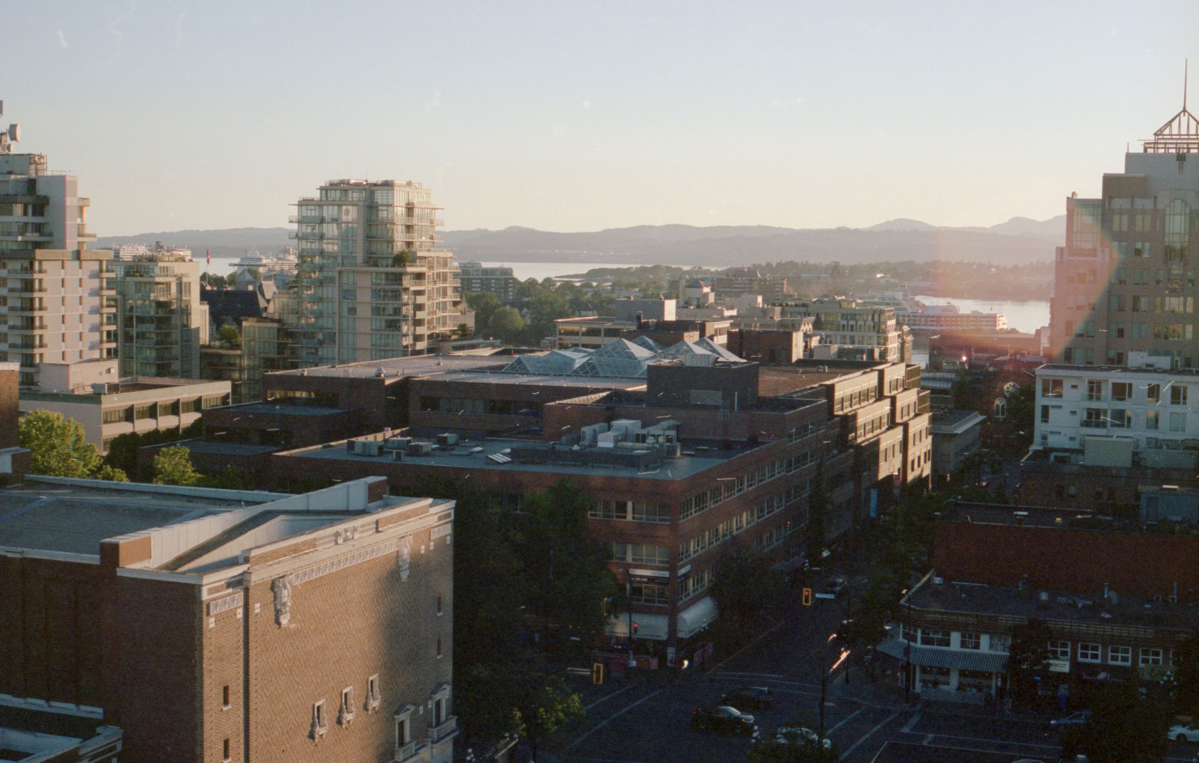 Abstract orange and peach gradient texture
